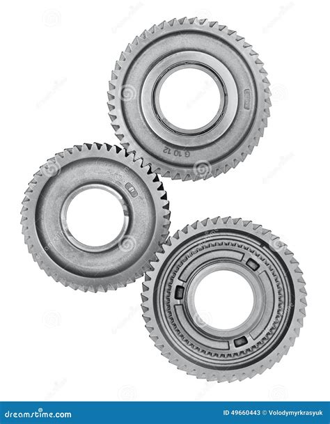 Red Metal Wheels Two Wheels Of Steam Locomotive Royalty Free Stock