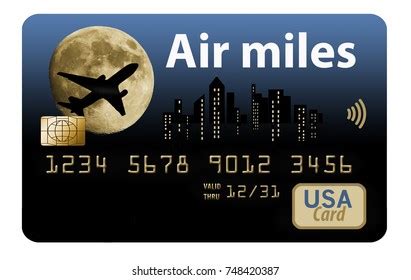 Air Miles Air Rewards Credit Card Stock Illustration 748420378 | Shutterstock