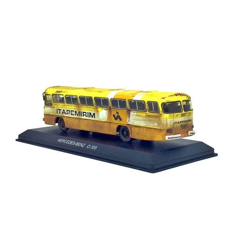 Miniatura Ônibus Mercedes Benz Monobloco O 355 Itapemirim I