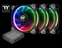 Buy Thermaltake Riing Plus Rgb Premium Edition Fan Pk Open Box