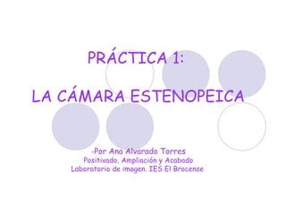 La C Mara Estenopeica Ppt