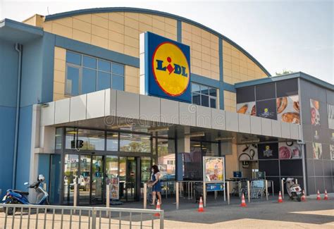 Lidl Supermarket On Corfu Island Greece Editorial Stock Photo Image