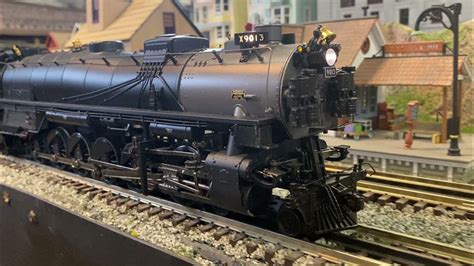 Mth Premier 4 12 2 Union Pacific 9000 Steam Engine On Our Test Track