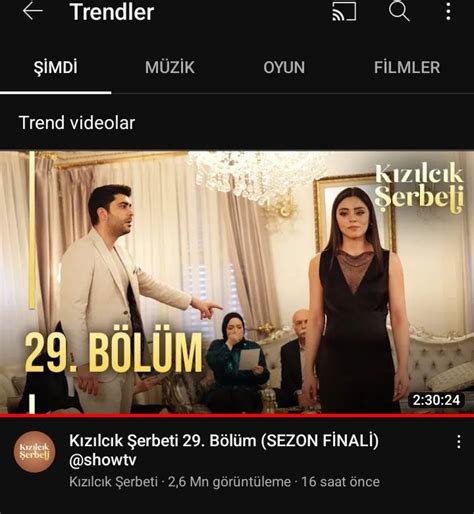 Tv Dizileri on Twitter KızılcıkŞerbeti dün akşam yayınlanan sezon