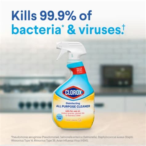 Clorox Bleach Free Crisp Lemon Disinfecting All Purpose Cleaner Fl