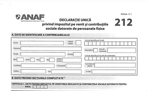 Declara Ia Unic Va Fi Nlocuit Cu Un Formular Precompletat Trimis