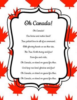 Oh Canada! National Anthem - New Version - FRENCH, ENGLISH, BILINGUAL ...