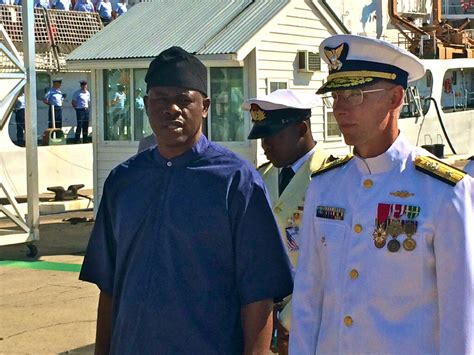 U.S. hands over Coast Guard vessel to Nigerian Navy | Premium Times Nigeria