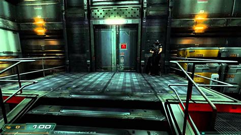 Doom 3 Hd E1m1 Mars City Prologue Youtube