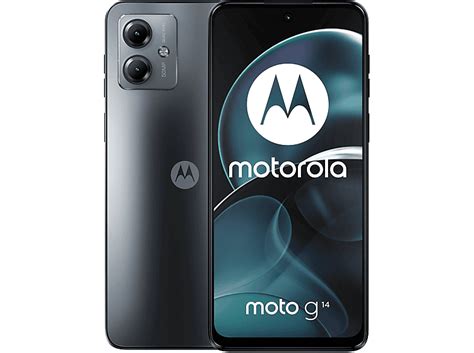 Smartfon MOTOROLA Moto G14 4 128GB Szary Steel Gray MediaMarkt