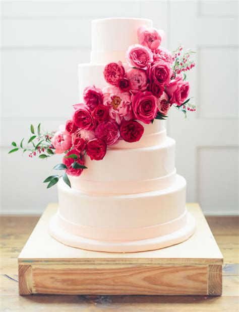 Pink Wedding Cakes Southbound Bride