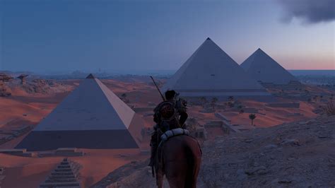 4k Screen Shot Video Game Landscape Assassins Creed Origins Hd Wallpaper Rare Gallery