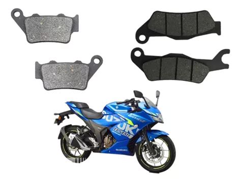 Balatas Freno Delantero Trasero Suzuki Gixxer 250 Sf Naked Envío gratis