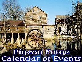 Calendar Of Events For Pigeon Forge Tn Jolie Rebecka