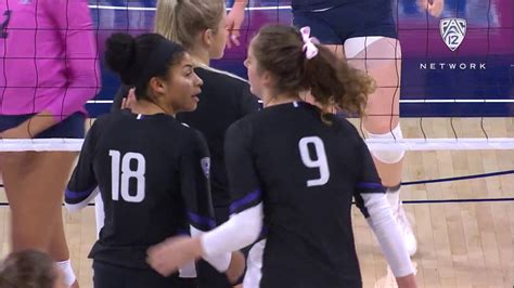 Recap Complete Team Effort Leads Washington Womens Volleyball To