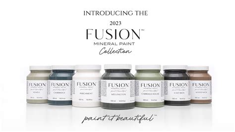 Introducing the 2023 Fusion Mineral Paint Collection - Fusion™ Mineral Paint