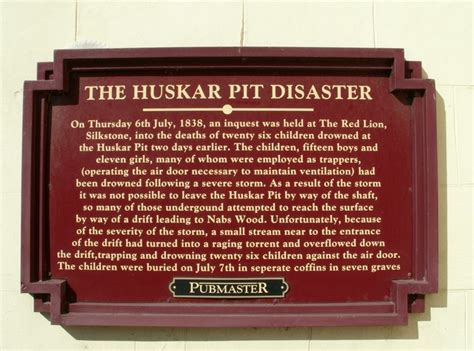 Huskar Colliery 1838 Mining Accident Database