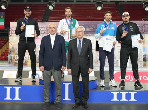 Coppa Del Mondo Di Sciabola Il Pugliese Luigi Samele Sul Podio Nella