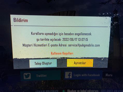 Haks Z Yere Pubg Mobile Hesab Mla Ban Yedim Ikayetvar