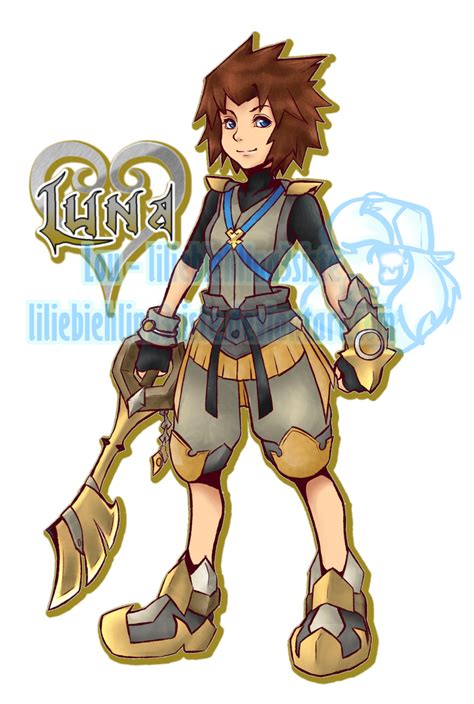 Kingdom Hearts Oc Luna 2 By Loulilie On Deviantart