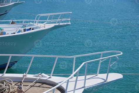 white boat on the sea 6086314 Stock Photo at Vecteezy