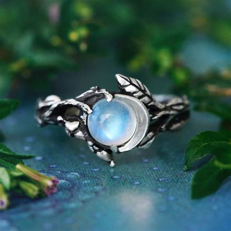 Jewelry - Moonstone Ring “Luna” #2971738 - Weddbook