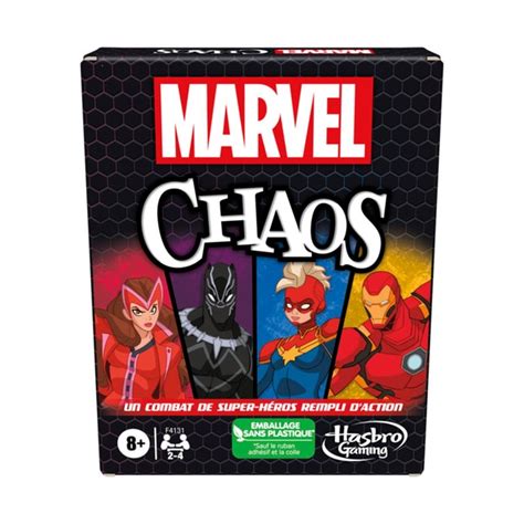 Marvel Chaos Hasbro Gaming King Jouet Jeux De Cartes Hasbro Gaming