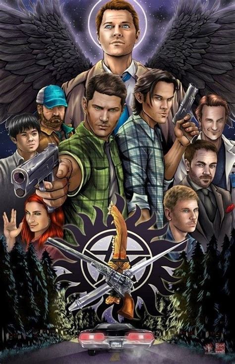 Supernatural Fan Art Supernatural Background Supernatural Poster Supernatural Drawings