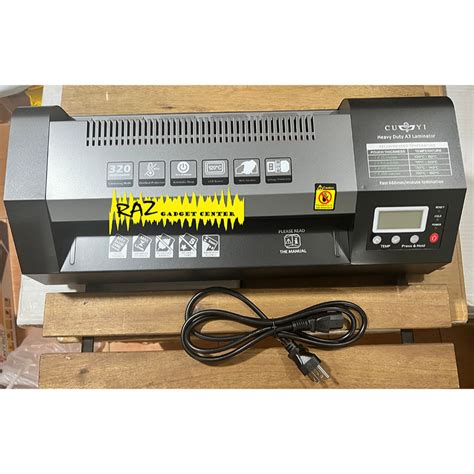 CUYI A4 A3 Size Laminator HOT COLD With REVERSE Function 220V Heavy