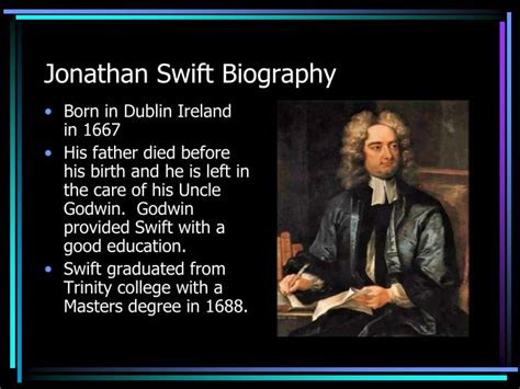 Ppt Jonathan Swift Powerpoint Presentation Id5837569