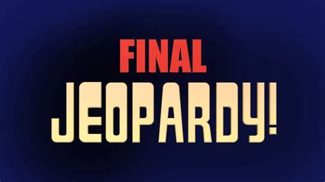 Final Jeopardy (2007-08) Logo by Dadillstnator | ? logo, Game show, Finals