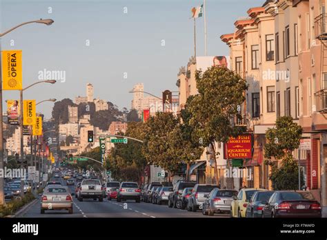 Lombard Street San Francisco California United States Stock Photo