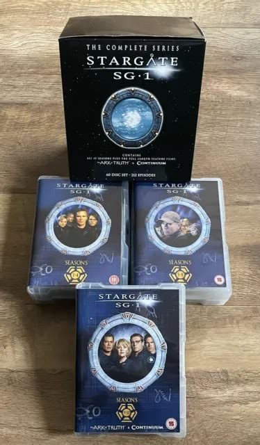 STARGATE SG 1 COMPLETE Series DVD Box Set 60 Discs 212 Episodes 2