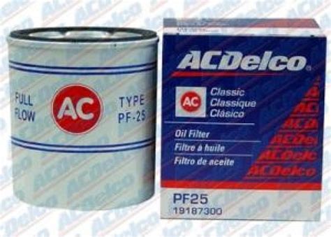 Corvette Oil Filter Pf25 Ac Delco 1968 1977