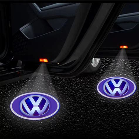 Volkswagen projektor készlet VW LED LOGO val NUODWELL Ajtókhoz A LED