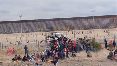 Migrantes Cruzan La Frontera De Manera Masiva Circuito Frontera