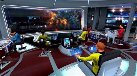 Watch Starfleet Veterans Play Star Trek S VR Game Bridge Crew Polygon