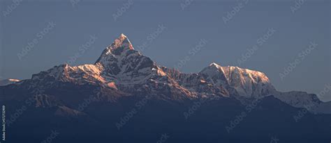 View Of The Himalayan Giants Dhaulagiri Mountain Annapurna Range And