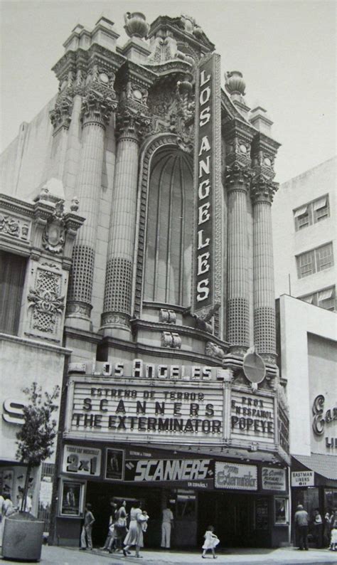 Los Angeles Theater 1981 Vintage Movie Theater Classic Movie