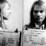 Axl Rose Mug Shot 1992 Horizontal Photo Painting By Tony Rubino