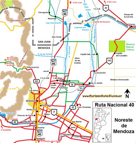 Ruta 40 De Pareditas A Mendoza