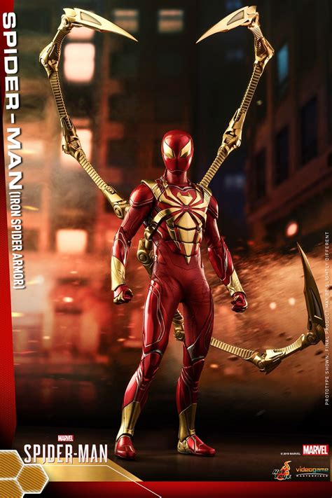 Hot Toys Vgm Marvels Spider Man Iron Spider Armor Hot Toys Complete Checklist