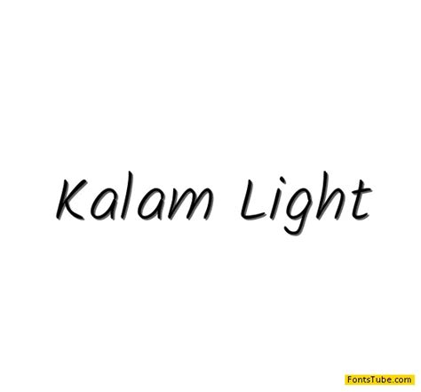 Kalam Font Family Free Font Download | Fonts Tube