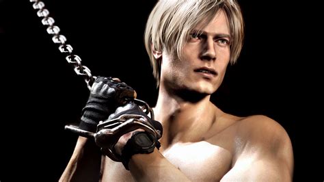 Shirtless Leon At Resident Evil 4 2023 Nexus Mods And Community