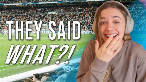 Reacting To Englands Best Football Chants Youtube