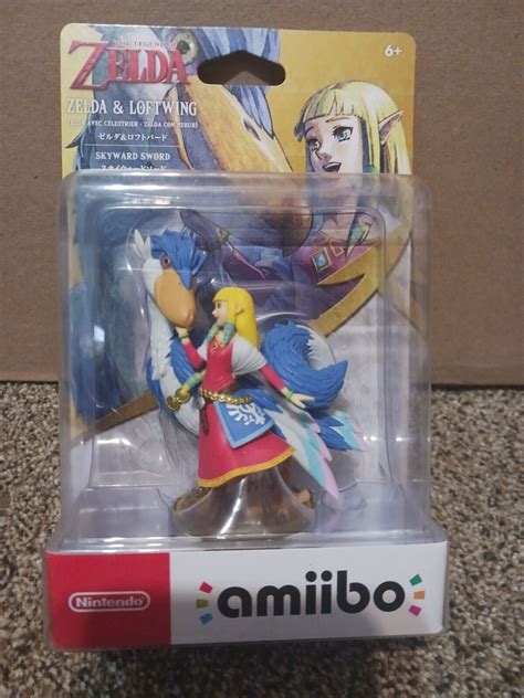 New Nintendo The Legend Of Zelda Skyward Sword Hd Amiibo Figure Zelda And Loftwing Truststoreonline