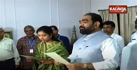 Barsha Singh Bariha Takes Oath As Padampur Mla