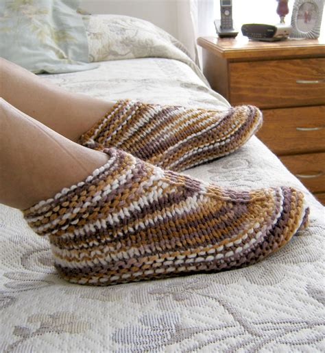 Easy Slipper Knitting Patterns In The Loop Knitting