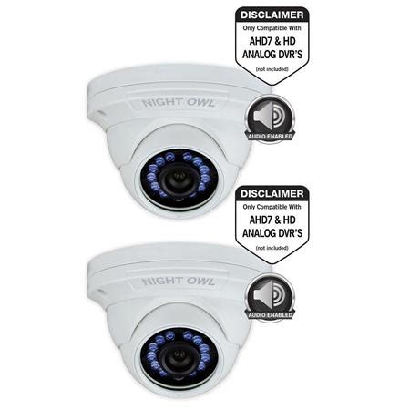 Night Owl Pack Mp Hd Indoor Outdoor Day Night Wired Security Dome