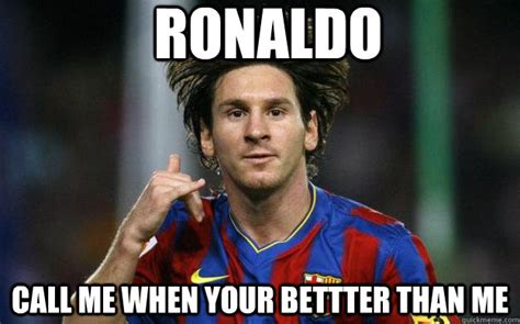 Funny Messi And Ronaldo Memes - European Football (EPL, UEFA, La Liga ...